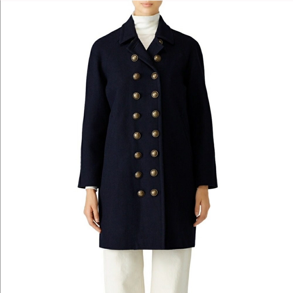 Rebecca Minkoff Navy Santo coat